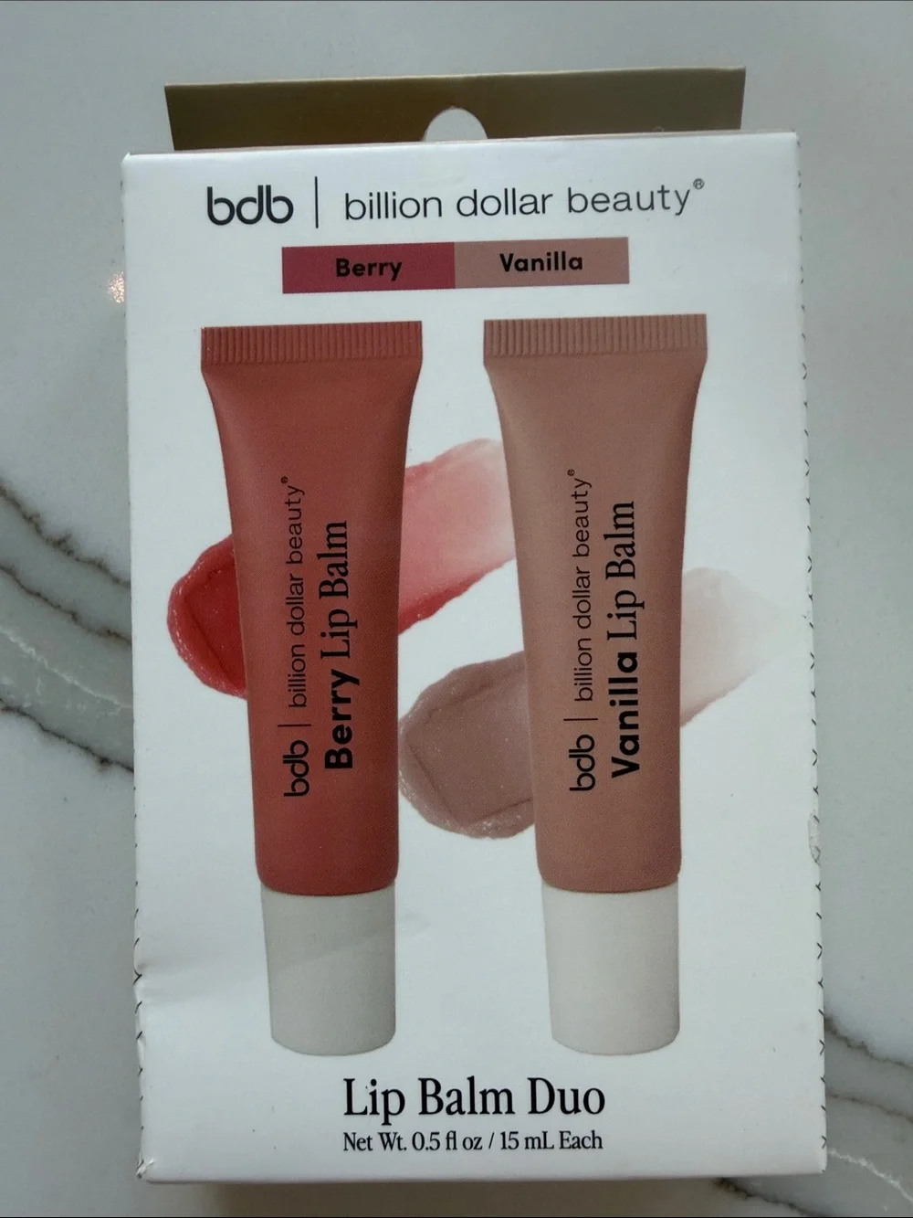 Lip Balm Duo - Berry & Vanilla